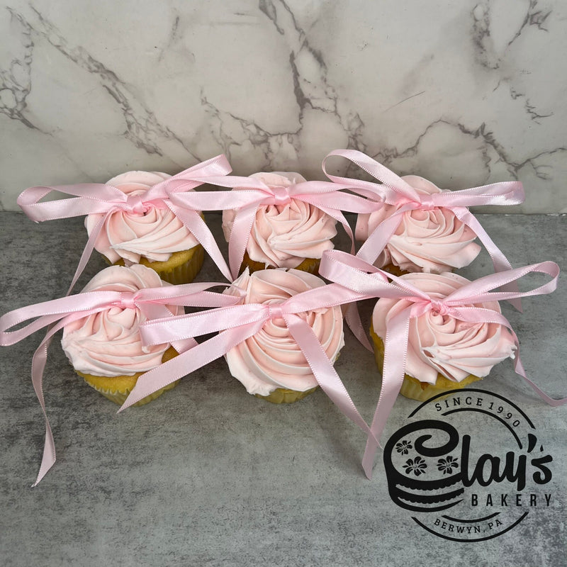 Pretty Bow Cupcakes