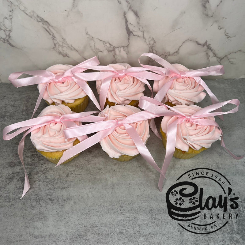 Pretty Bow Cupcakes