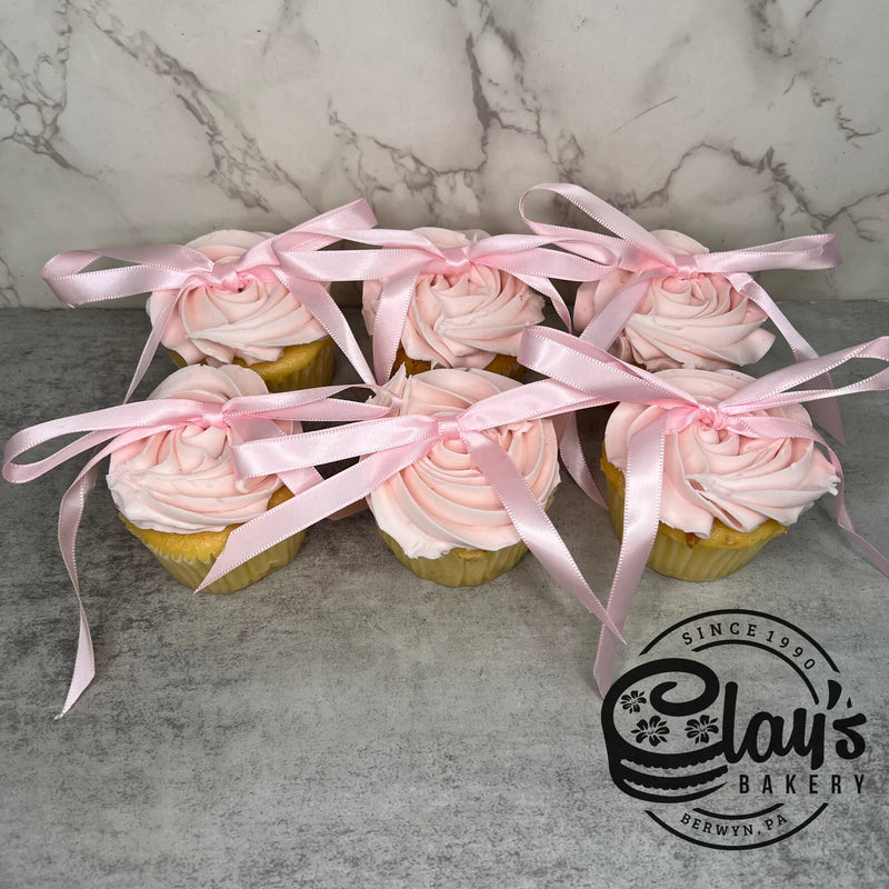 Pretty Bow Cupcakes