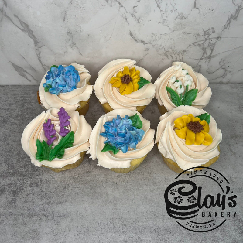 Wildflower Cupcakes