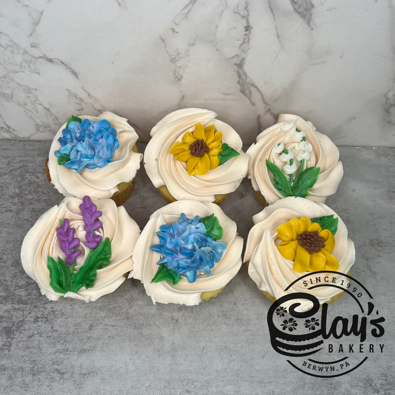 Wildflower Cupcakes