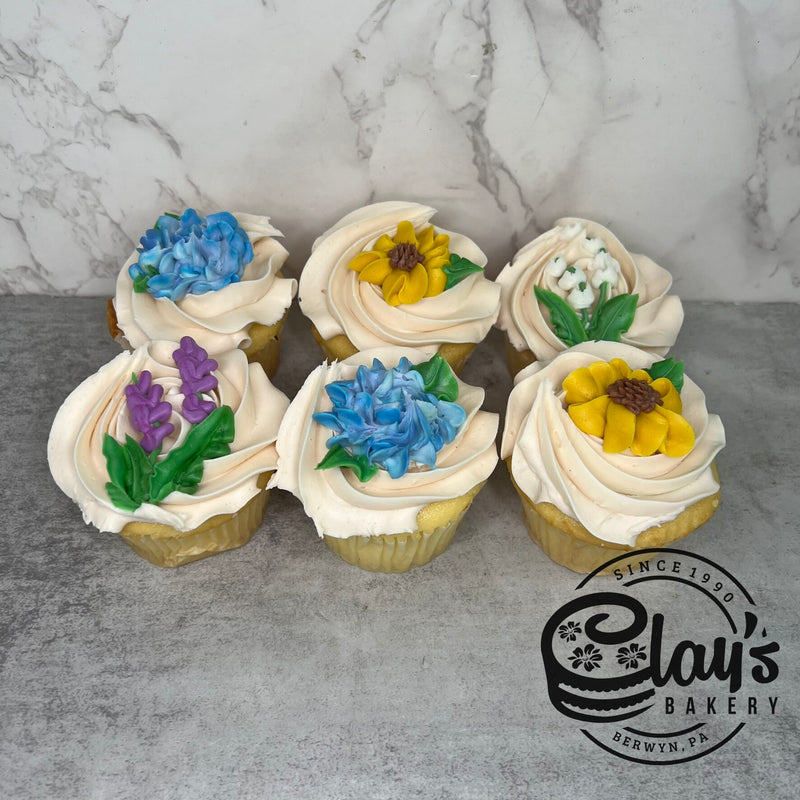 Wildflower Cupcakes