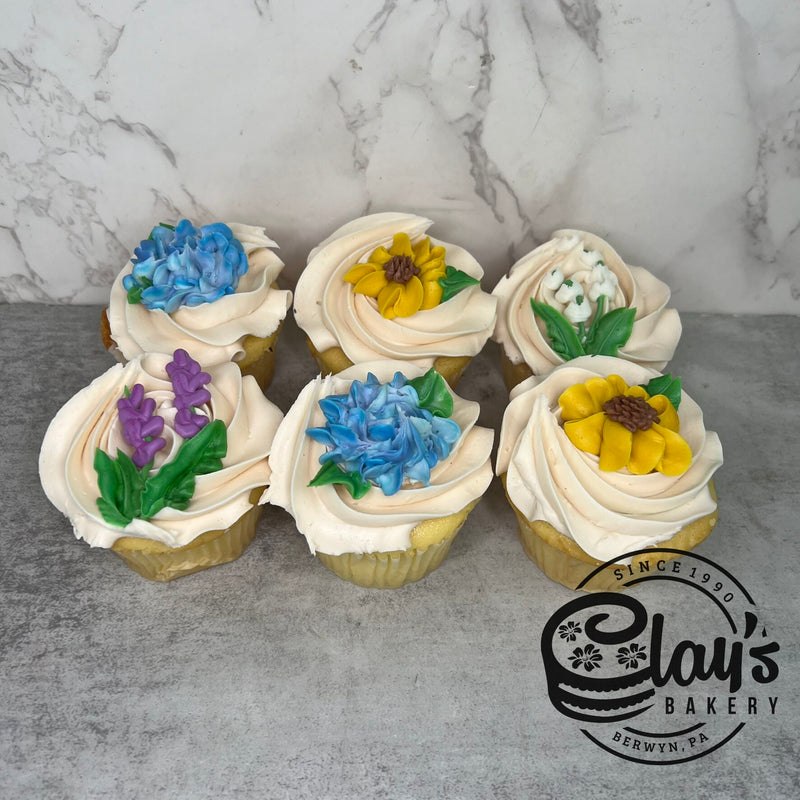 Wildflower Cupcakes