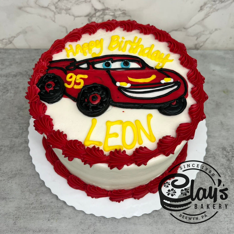 Buttercream Lightning McQueen