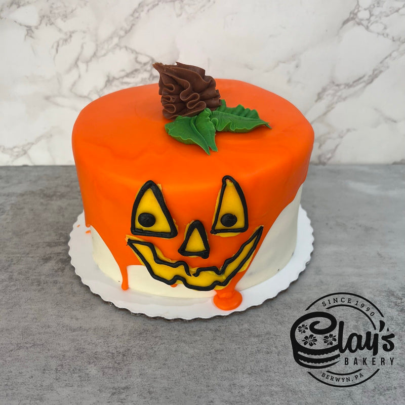 Orange Dipped Jack-o-Lantern