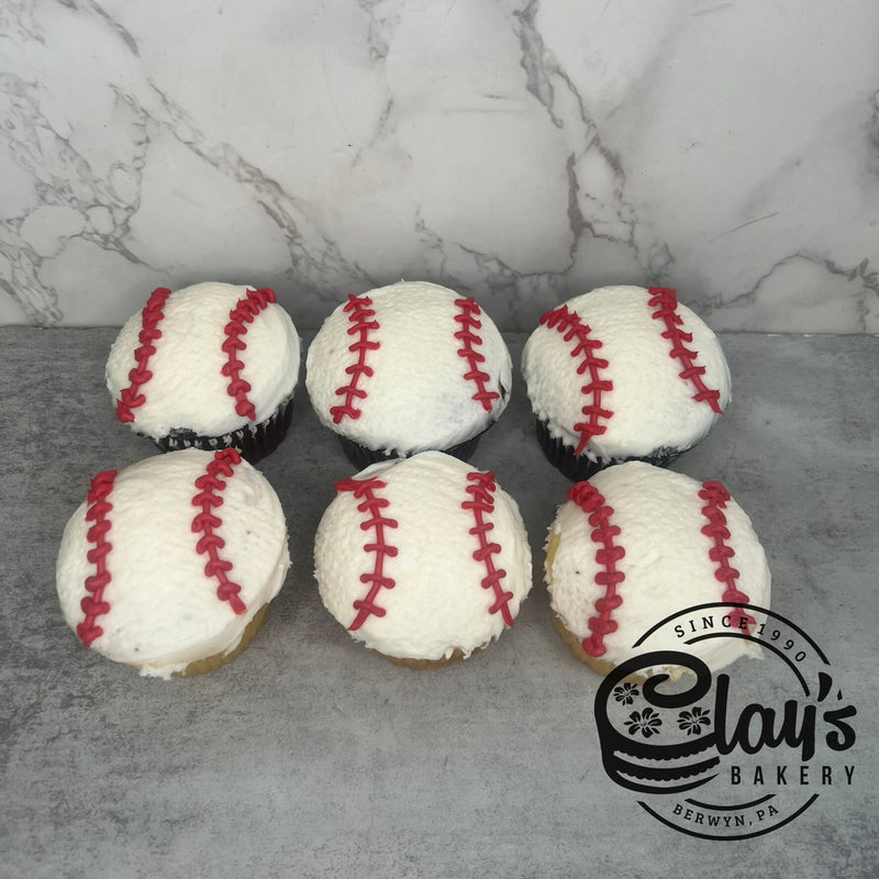 Baseball Cupcakes