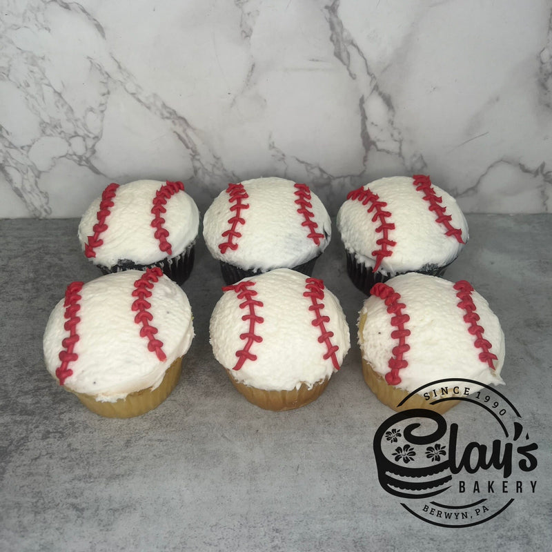 Baseball Cupcakes