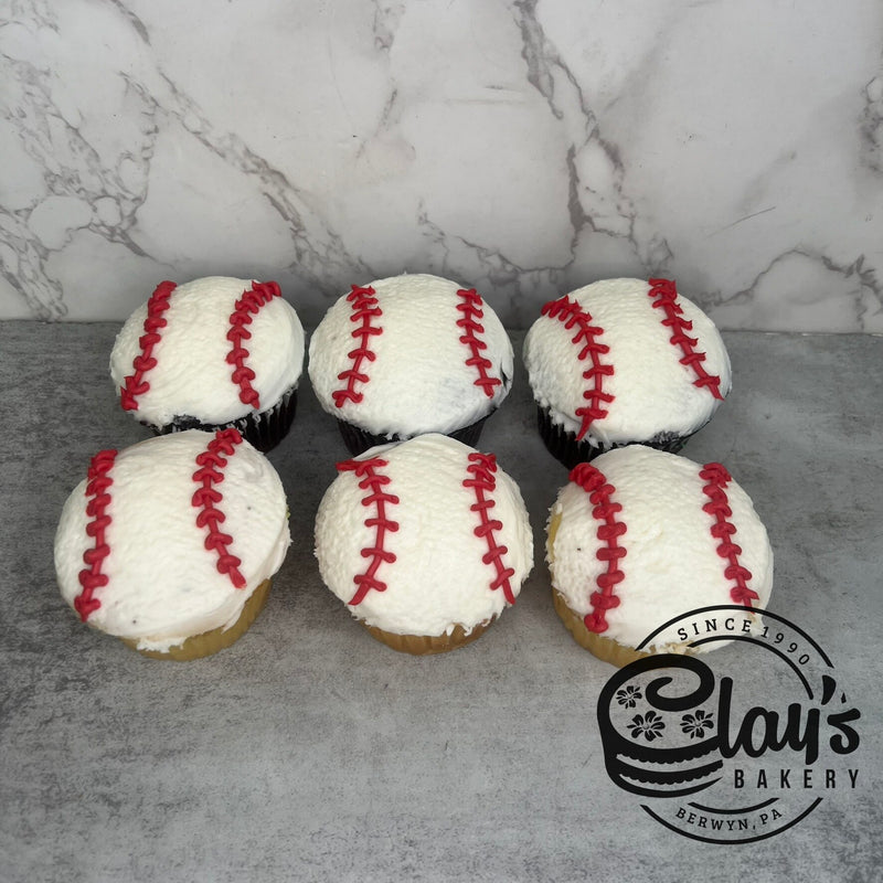 Baseball Cupcakes