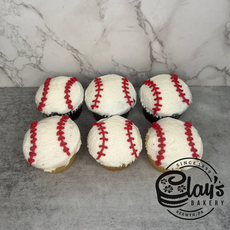 Baseball Cupcakes