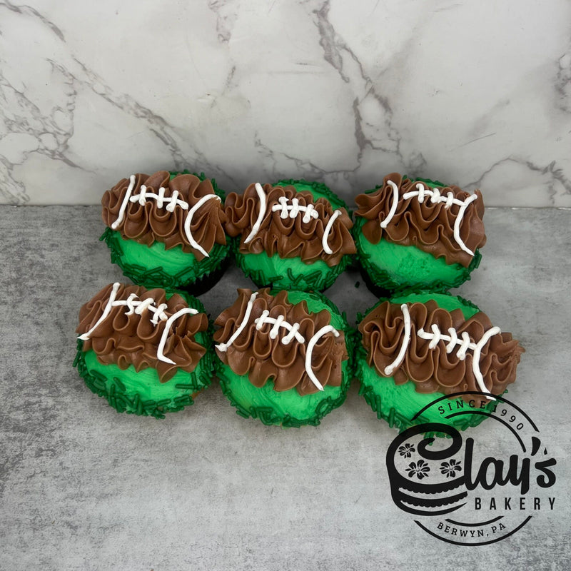 Football Cupcakes