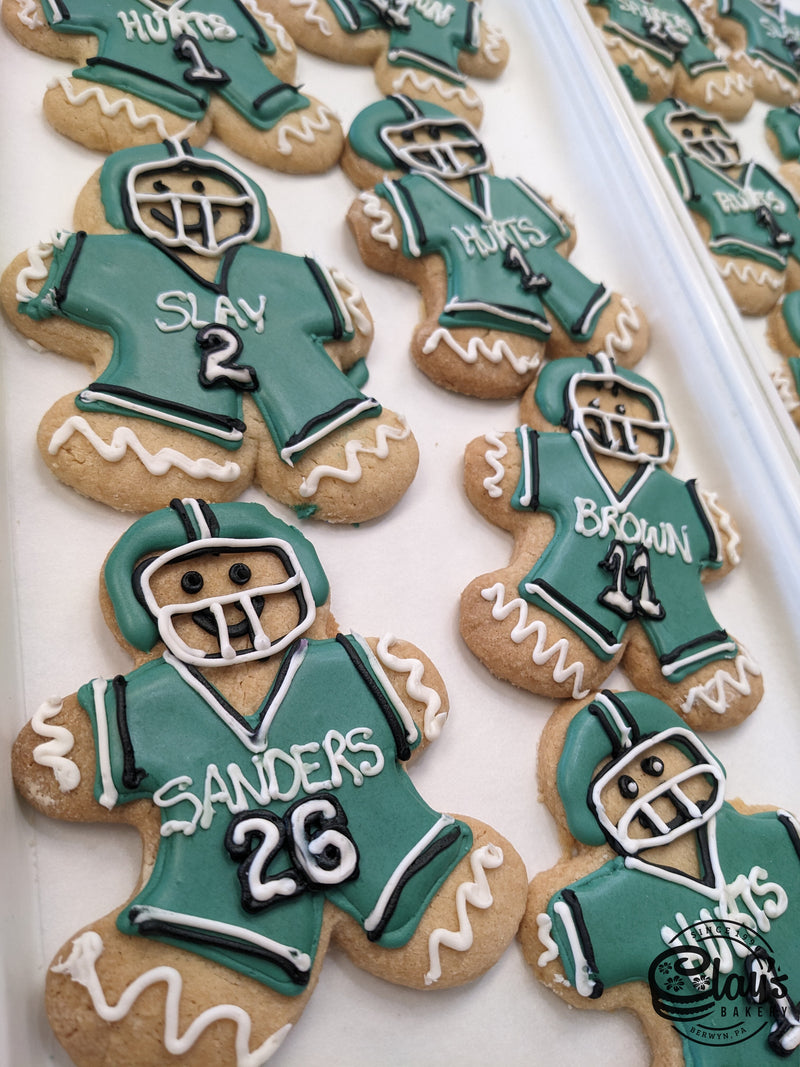 Big Game Cookies - Sugar Cookie Players