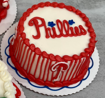 4" Lunchbox Bento Cake (Phillies)