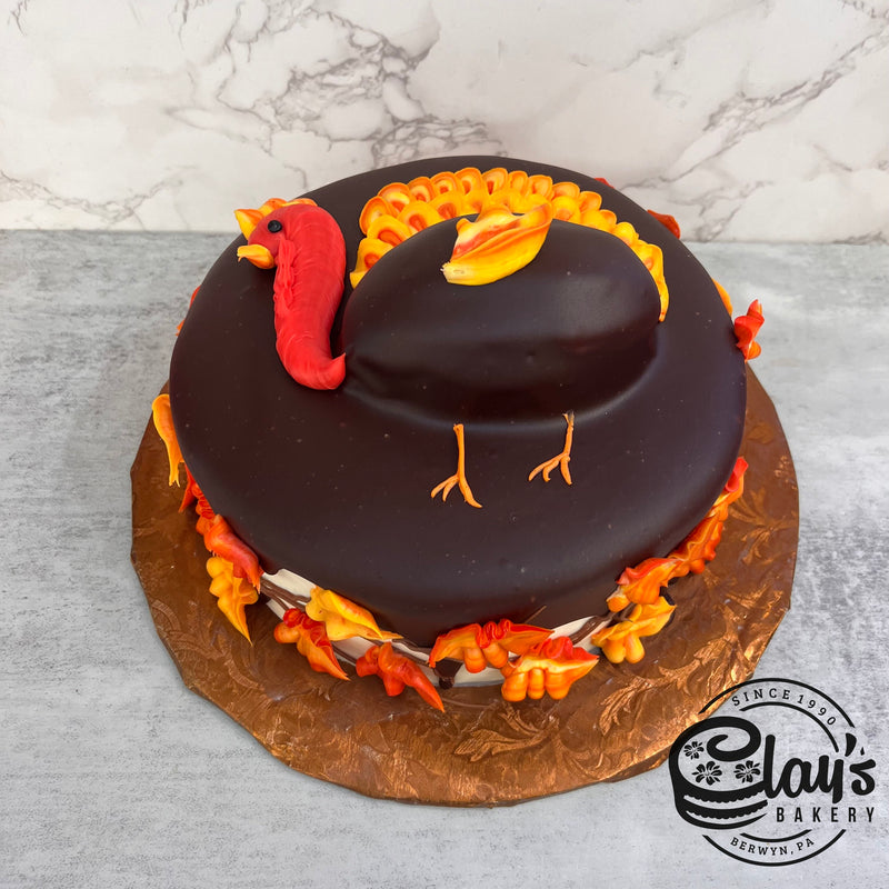 Chocolate Dipped 3D Turkey