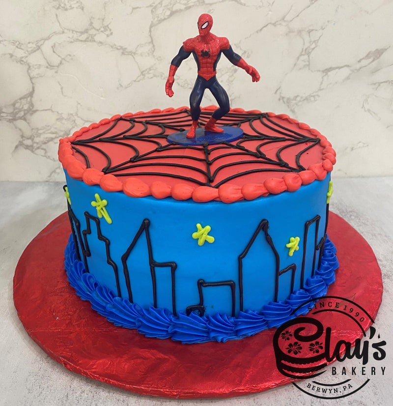 Spiderman Cake – Buttercream NZ