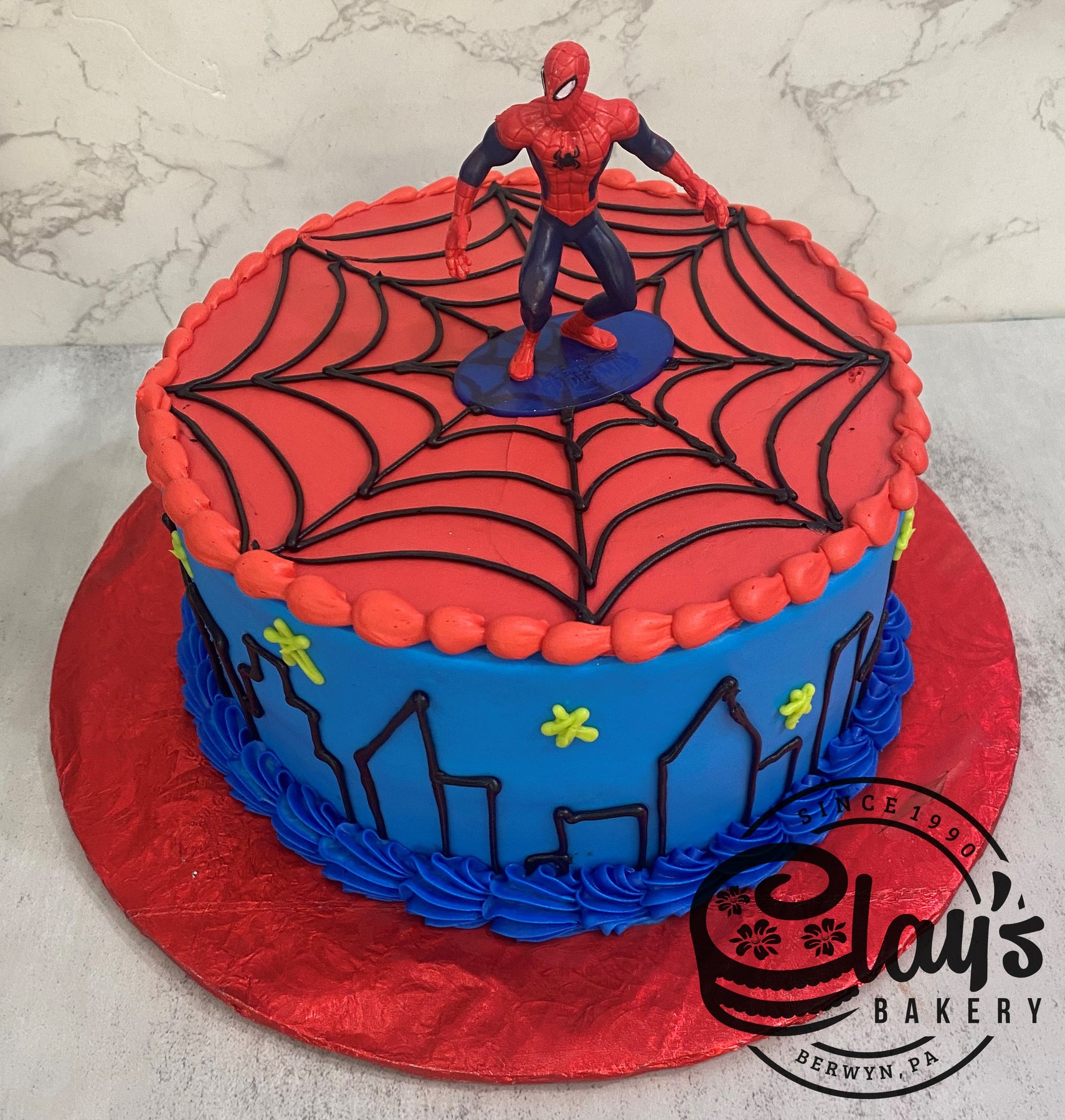 Spider-Man cake