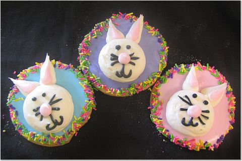 Easter Bunny Cupcakes