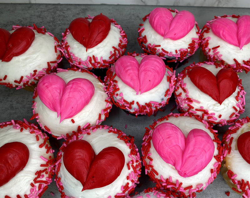 Heart Cupcakes