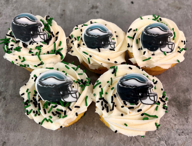 Eagles Cupcakes