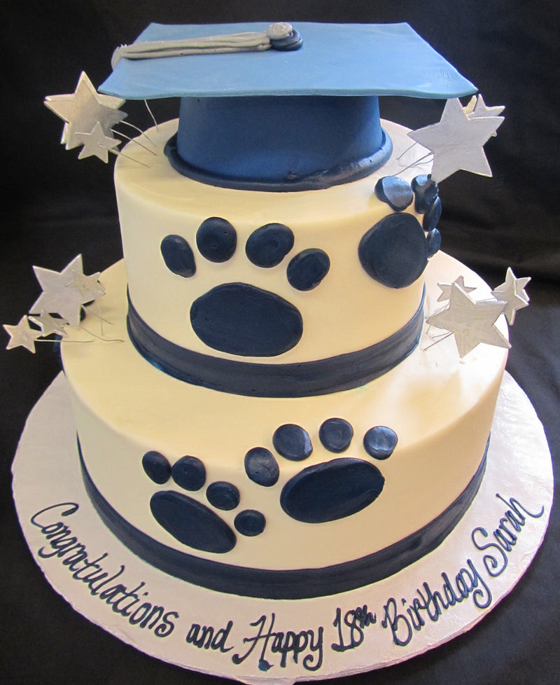 Paw Printed - Two Tier
