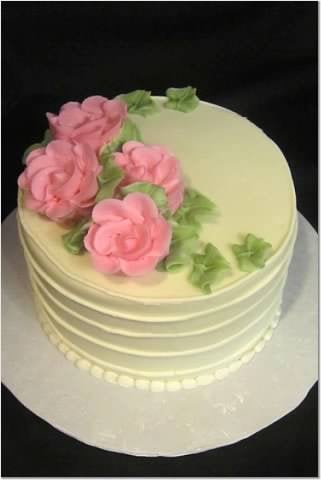Light Pink Roses with Lined Sides