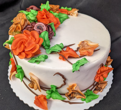 Order Online Autumn Themed Wedding Cake | Order Quick Delivery | Online Cake  Delivery | Order Now | The French Cake Company