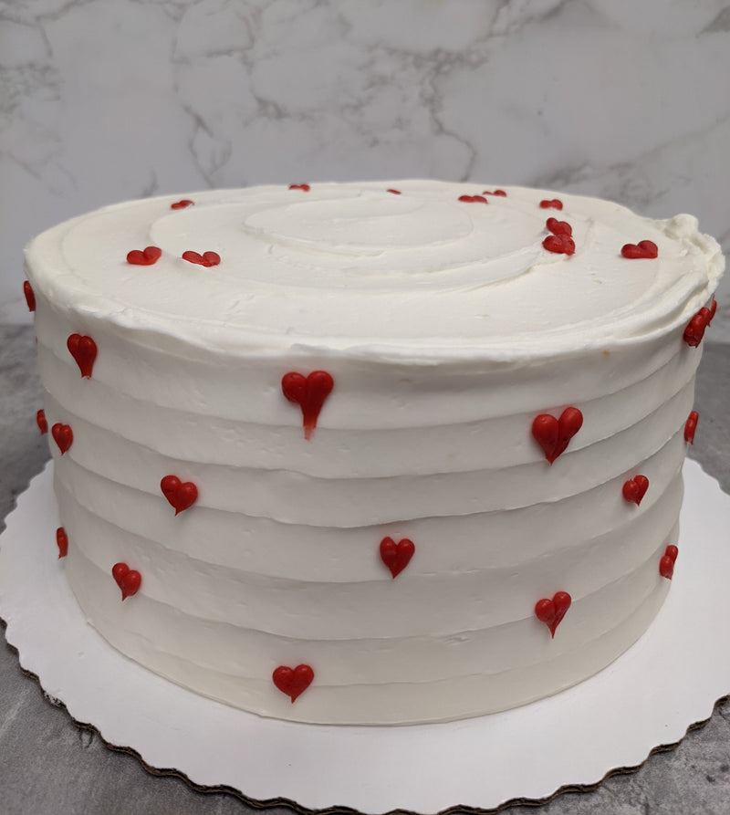 Textured Sides with Hearts of Love