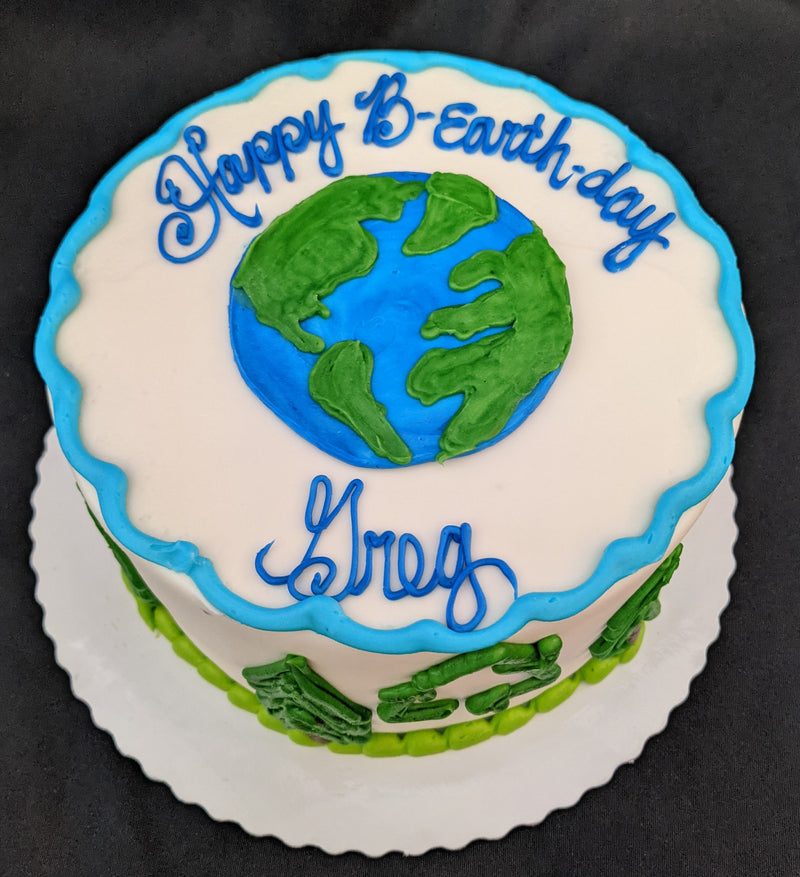 Mimi's Cakes -By Sindy Torres - Celebrating this Earth Day this with this  beautiful, VEGAN 🌱 cake! 🍰 Go vegan for one day for our Mother Earth.  Being vegan for just one